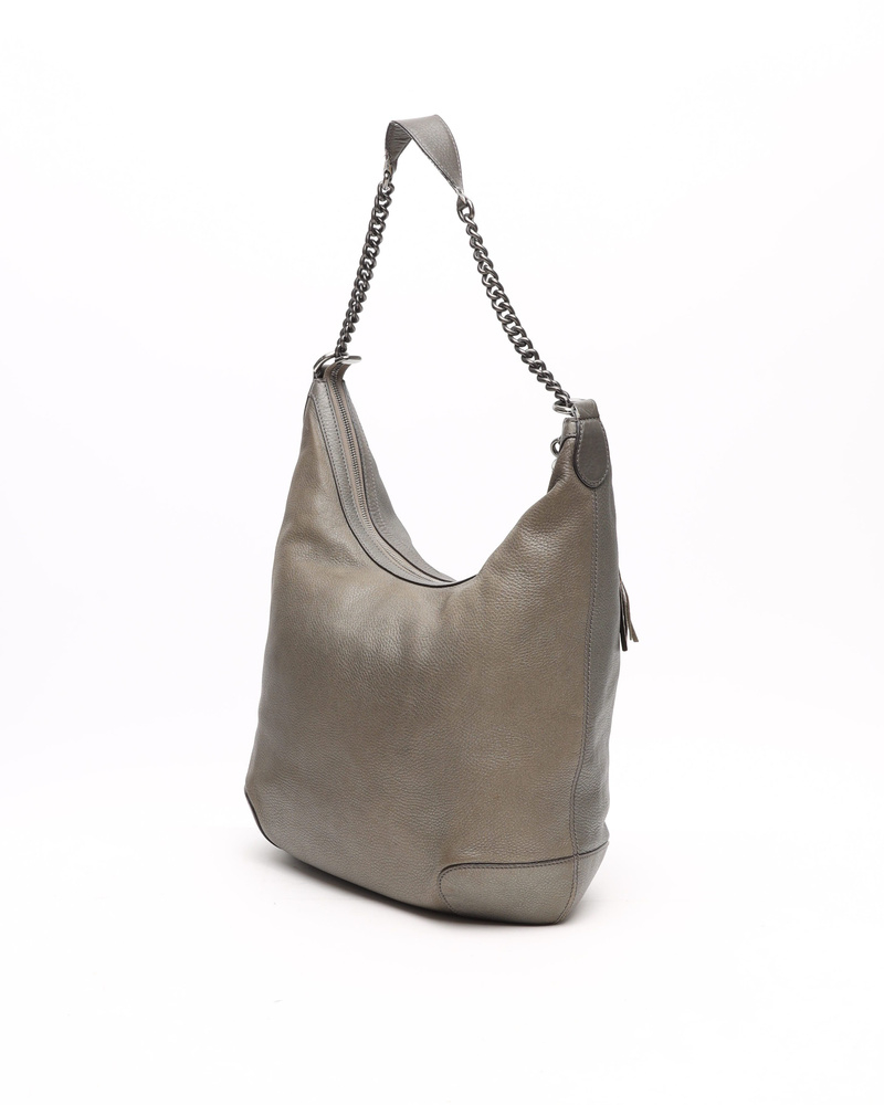 Gucci Soho Chain Tassel Hobo Bag