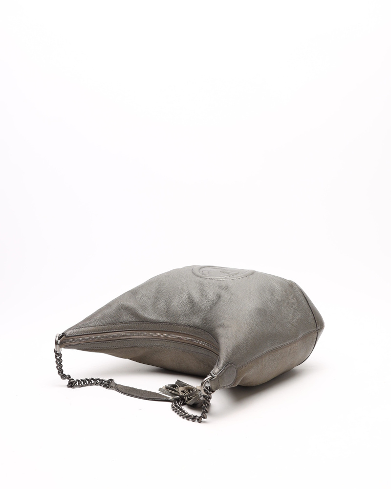 Gucci Soho Chain Tassel Hobo Bag