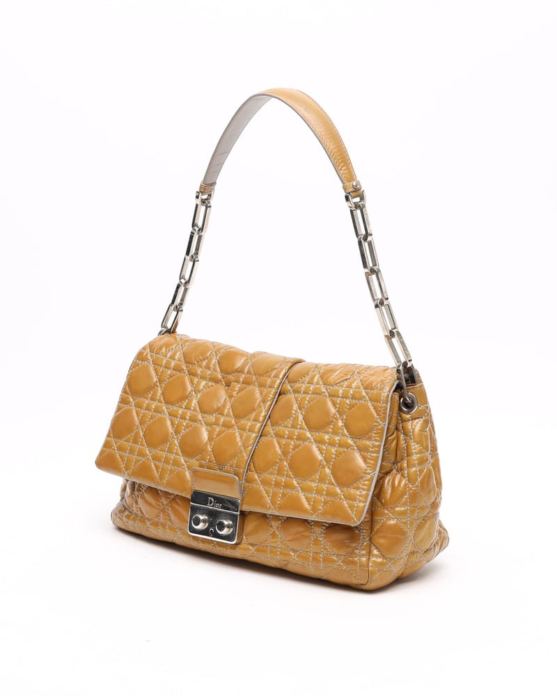 Christian Dior Miss Dior Patent Cannage Shoulder Bag