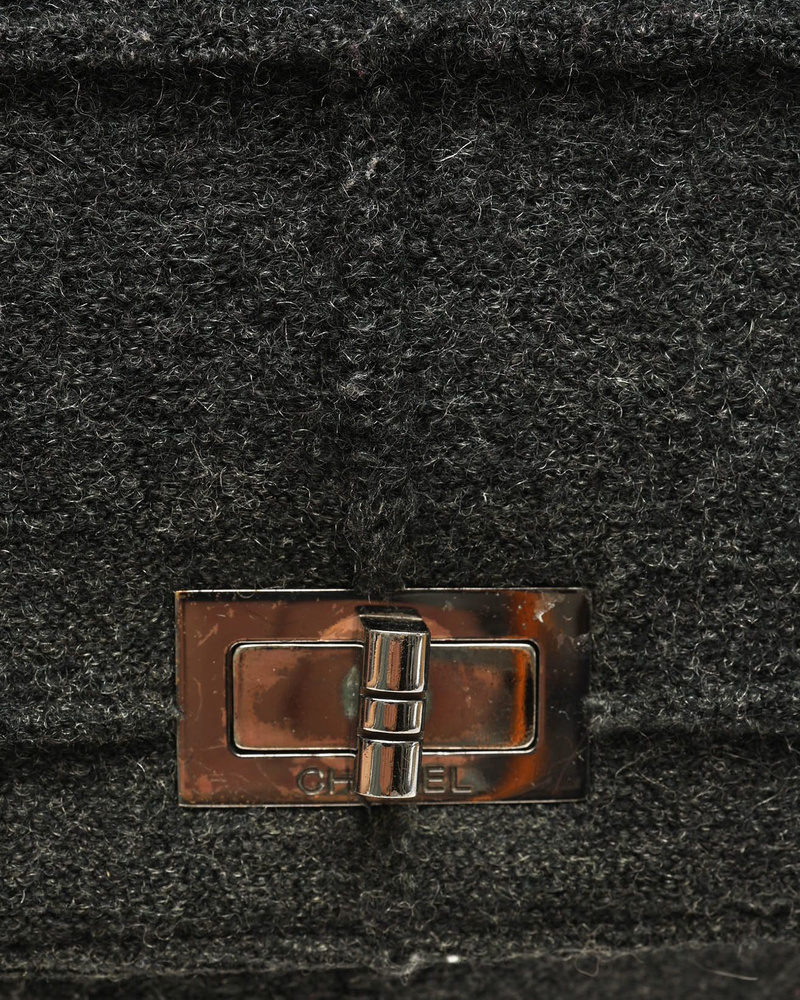 Chanel 2.55 Wool Chocolate Bar Bag
