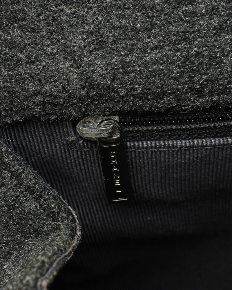 Chanel 2.55 Wool Chocolate Bar Bag