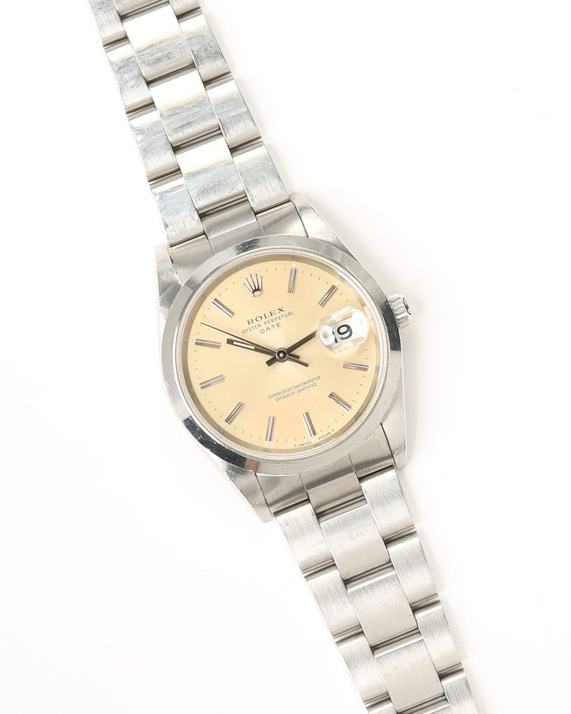Rolex Oyster Perpetual Date 34mm Ref 15200 1993 Watch