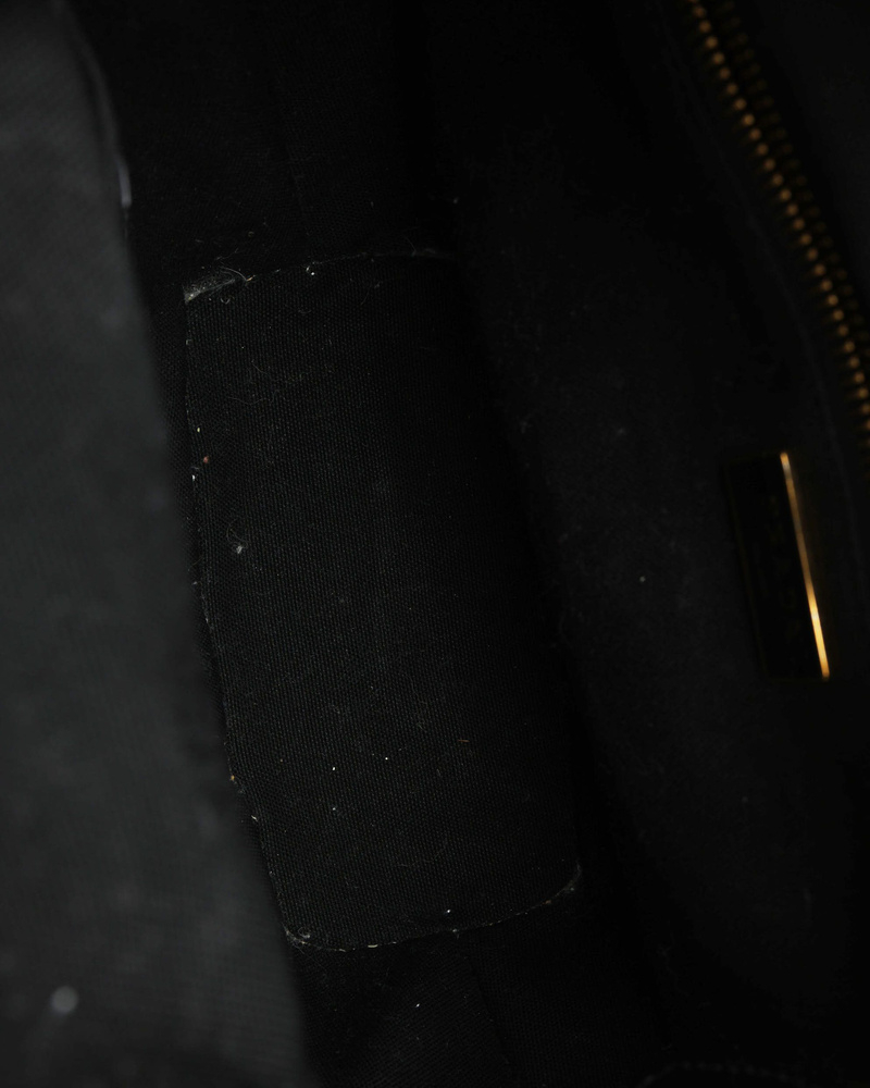 Prada Fringed Raffia Canapa Tote Bag