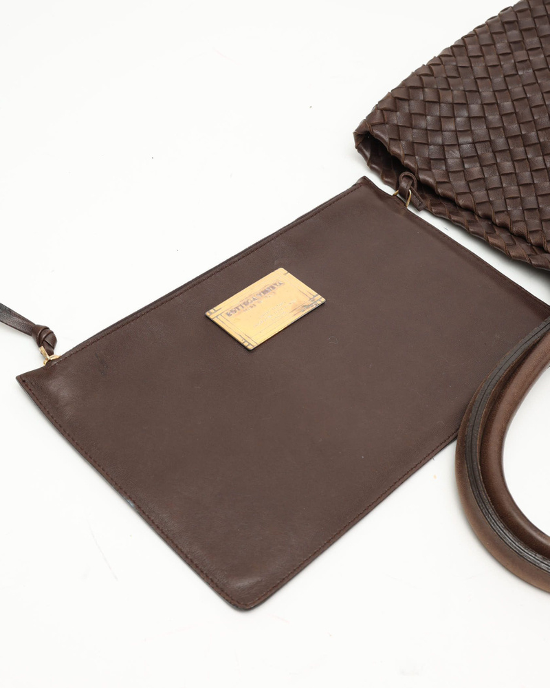 Bottega Veneta Intrecciato Cabat MM Tote Bag