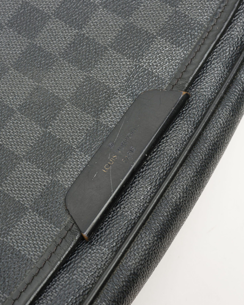 Louis Vuitton Damier Graphite Daniel MM Shoulder Bag