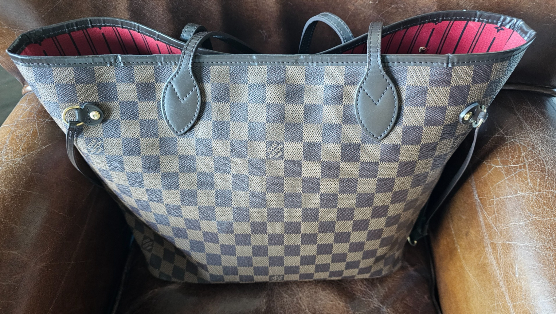 Louis Vuitton Neverfull checkerboard MM