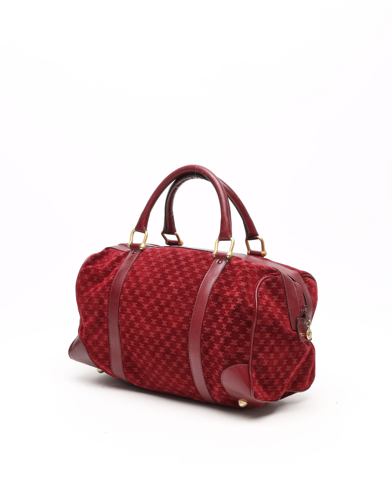 Celine Céline Macadam Boston bag