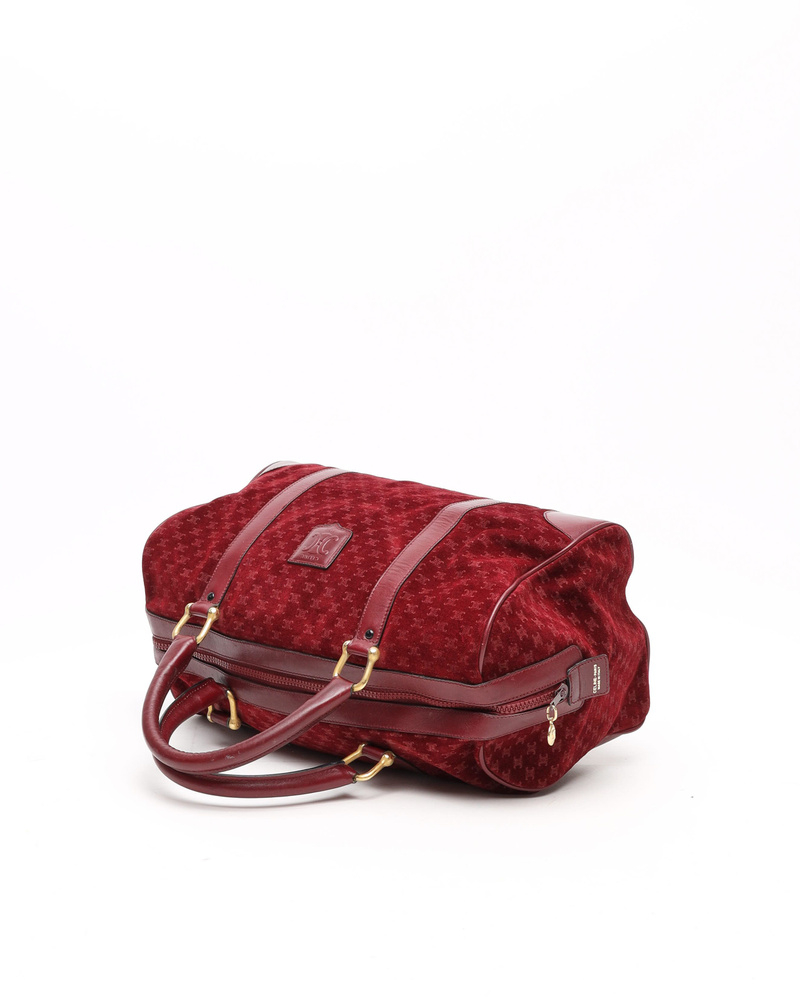 Celine Céline Macadam Boston bag