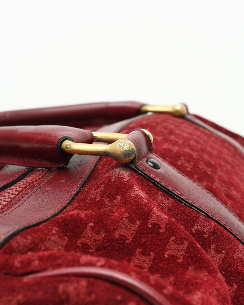 Celine Céline Macadam Boston bag