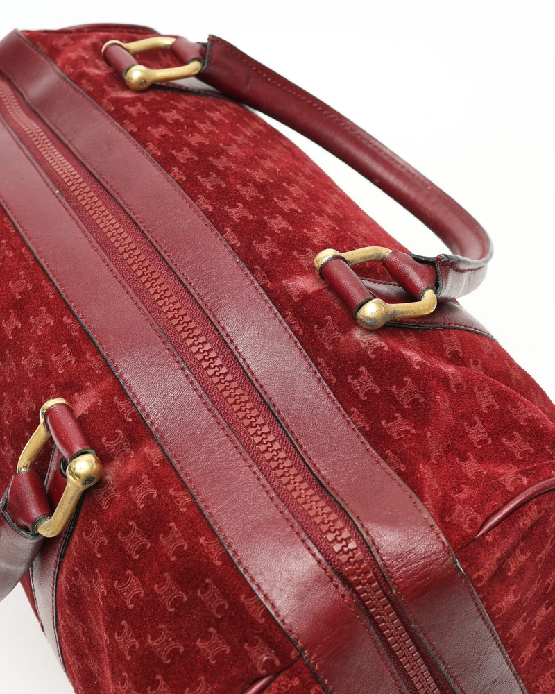 Celine Céline Macadam Boston bag