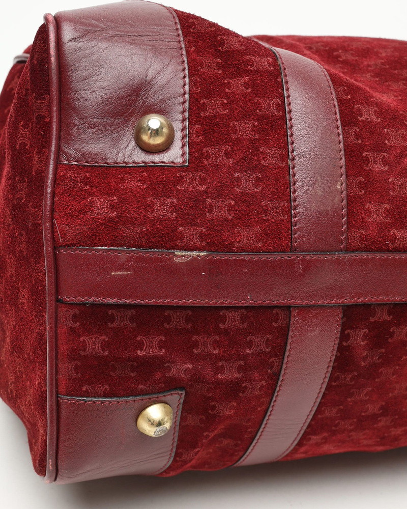 Celine Céline Macadam Boston bag