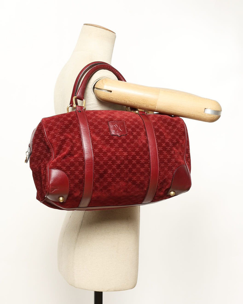 Celine Céline Macadam Boston bag