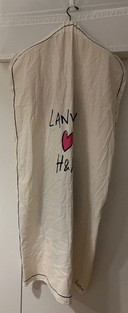 Lanvin x H&M cover and hanger