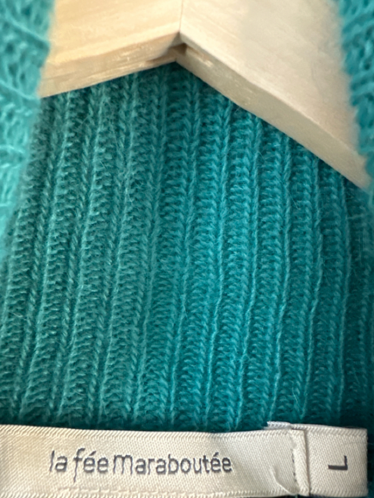 La Fée Maraboutée Angora/polyamide sweater