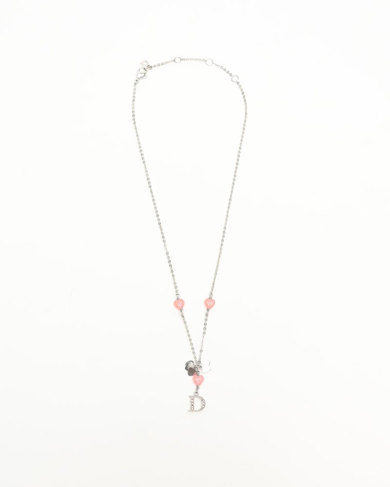 Christian Dior Hearts Charm Necklace
