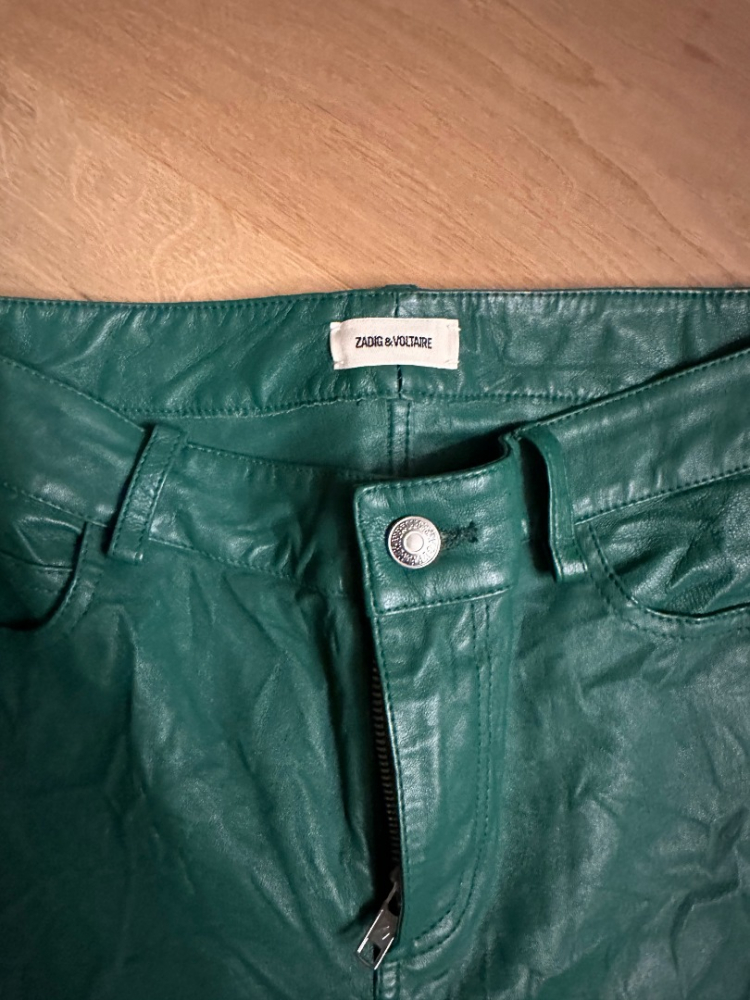 Zadig & Voltaire Crinkled leather pants