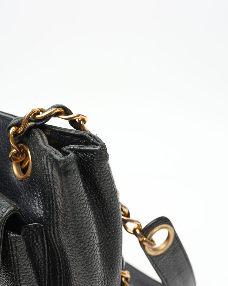 Chanel CC Caviar Chain Bag