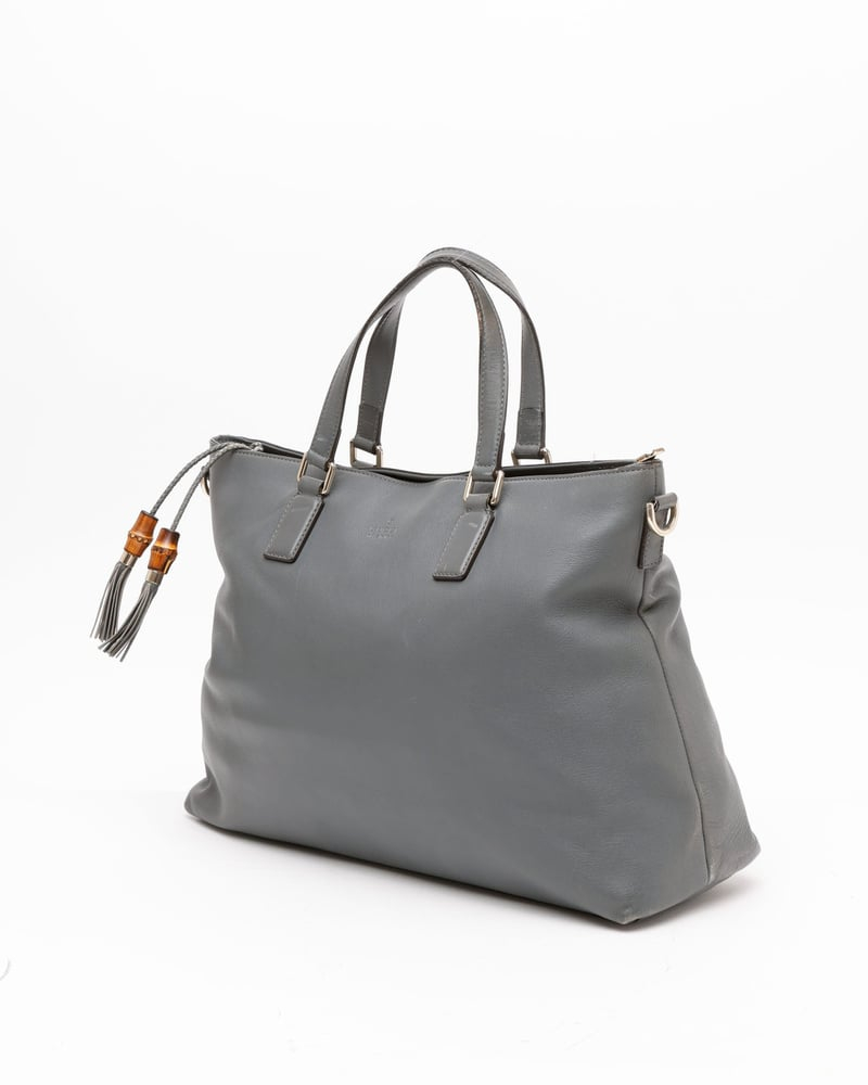 Gucci Bamboo Fringe Tote Bag