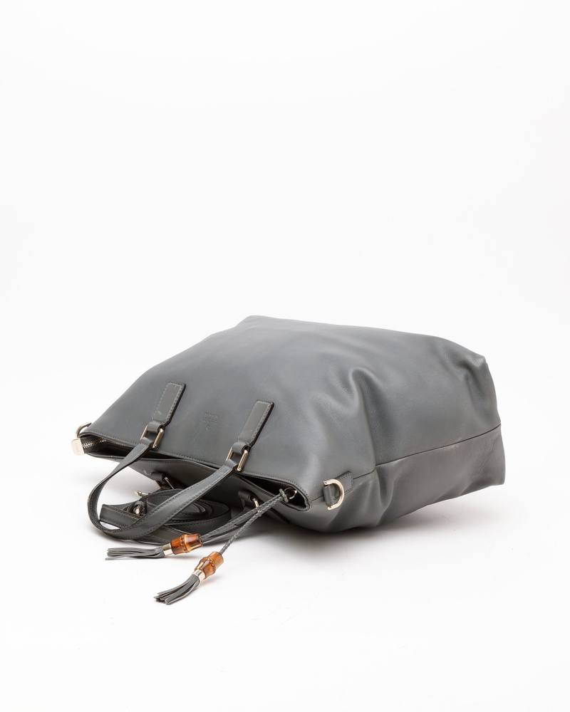 Gucci Bamboo Fringe Tote Bag