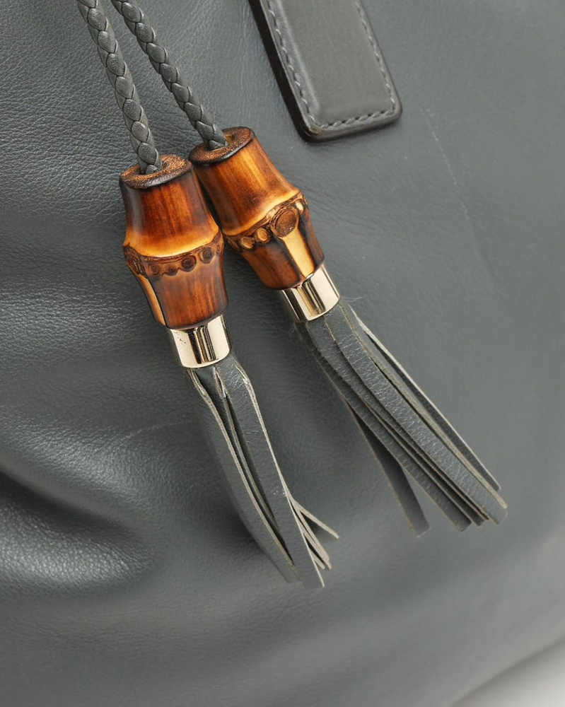 Gucci Bamboo Fringe Tote Bag