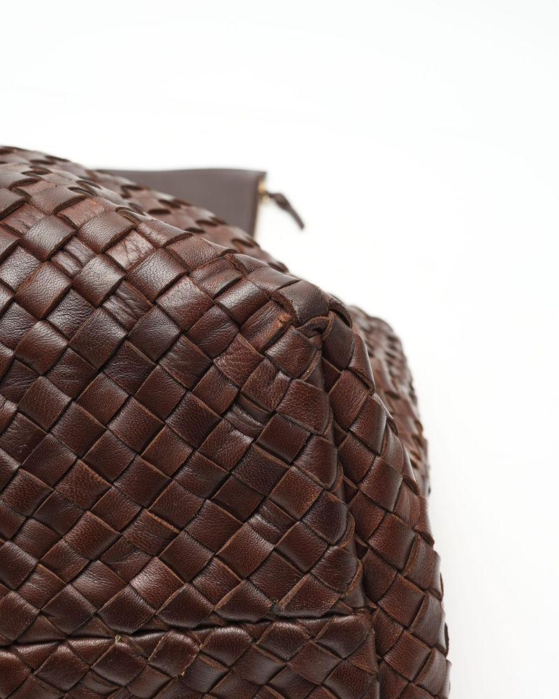 Bottega Veneta Intrecciato Cabat MM Tote Bag