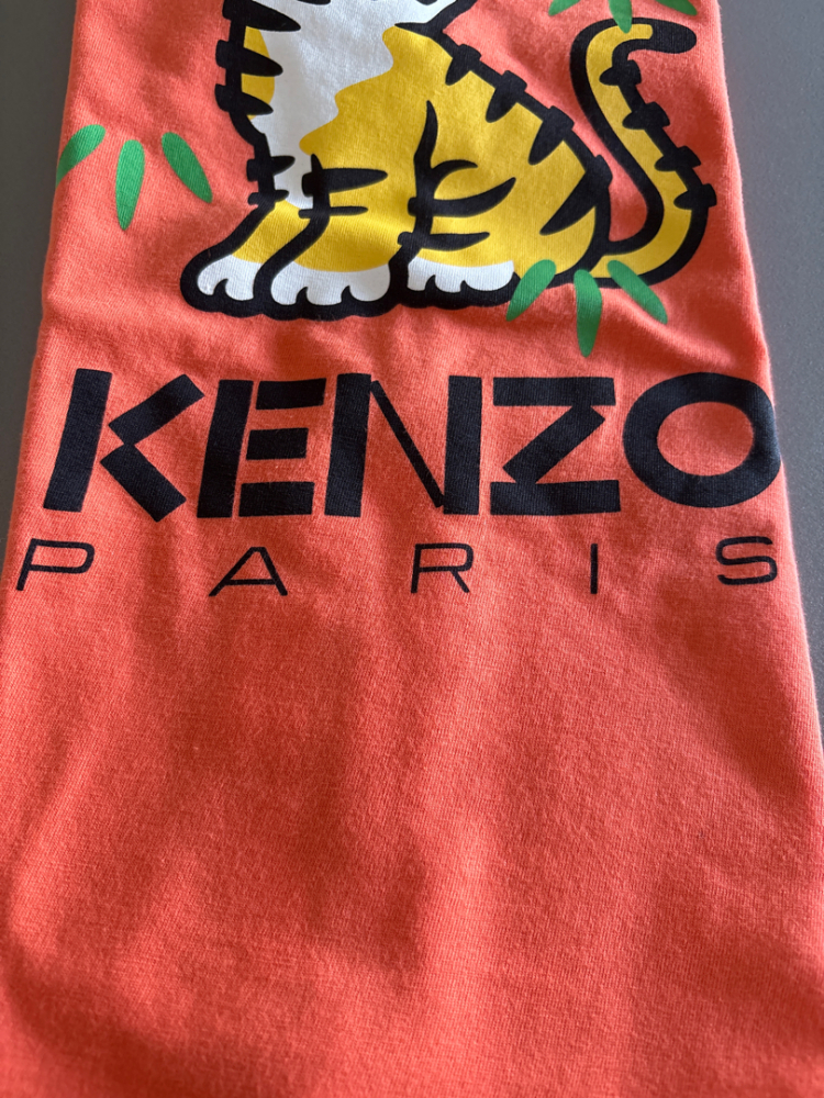 Kenzo T-shirt logo Tigre
