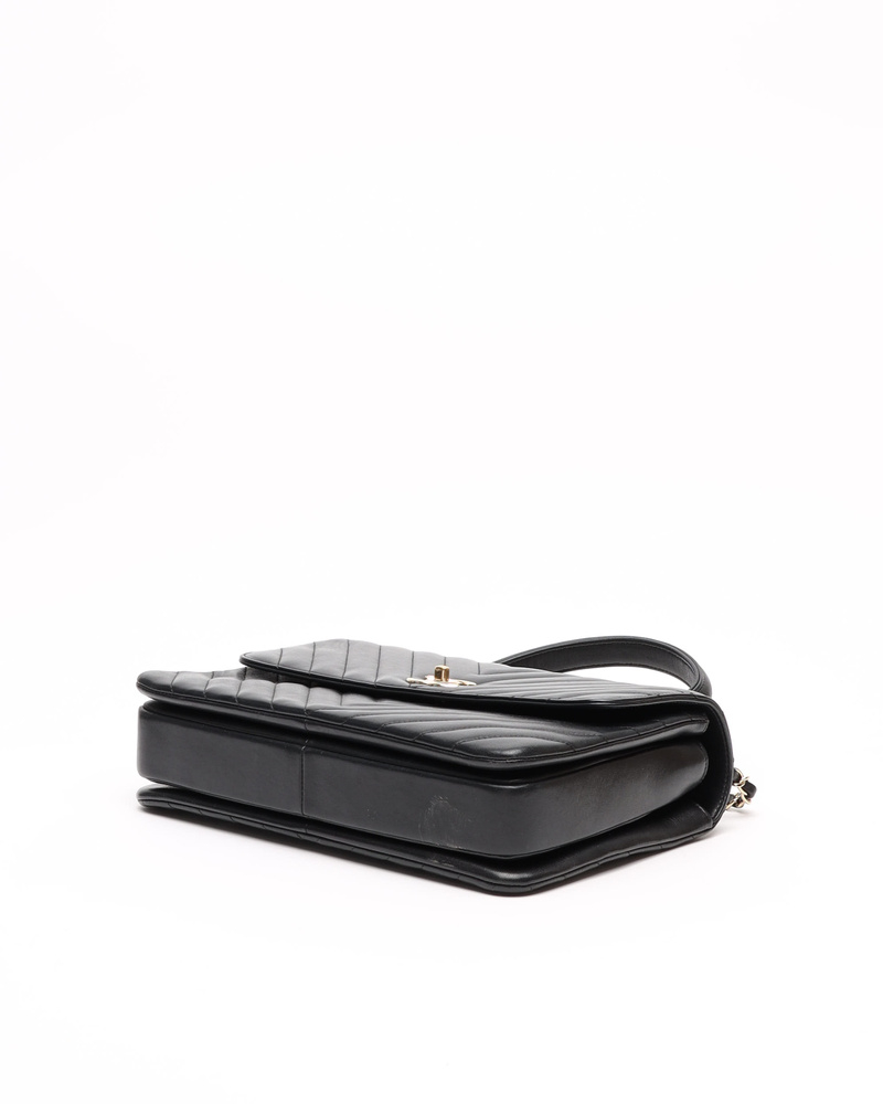 Chanel Large Trendy Chevron CC Bag