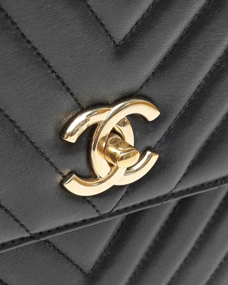 Chanel Large Trendy Chevron CC Bag