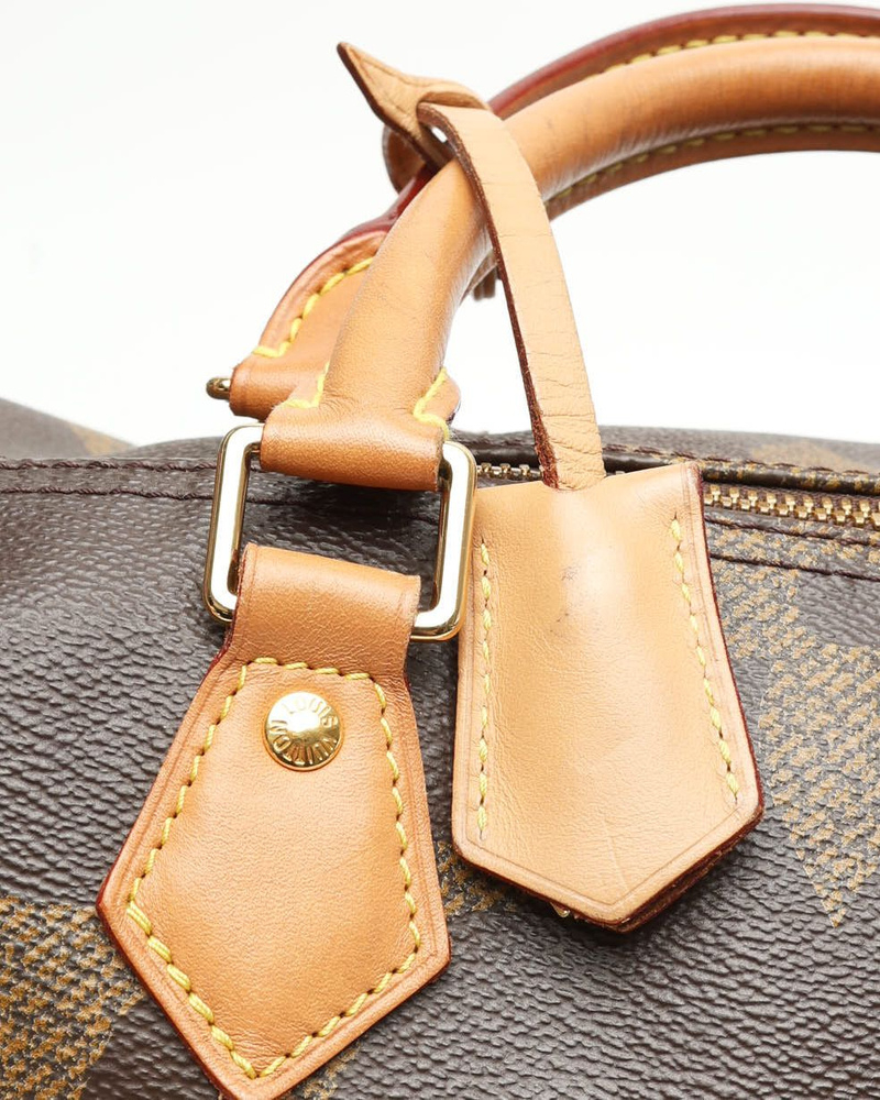 Louis Vuitton Monogram Giant Speedy 30 Reverse Bandoulière Bag