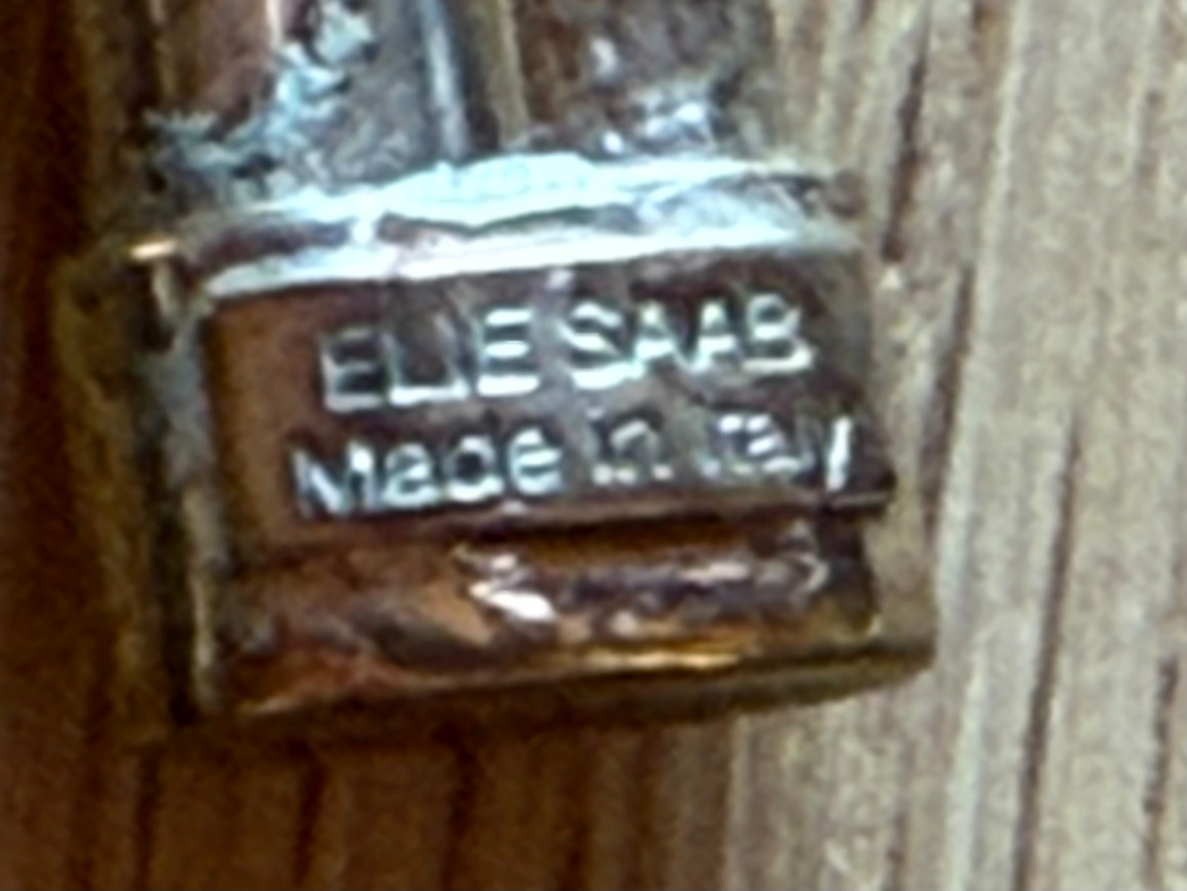 Elie Saab Magnificent blue and gold floral collar necklace