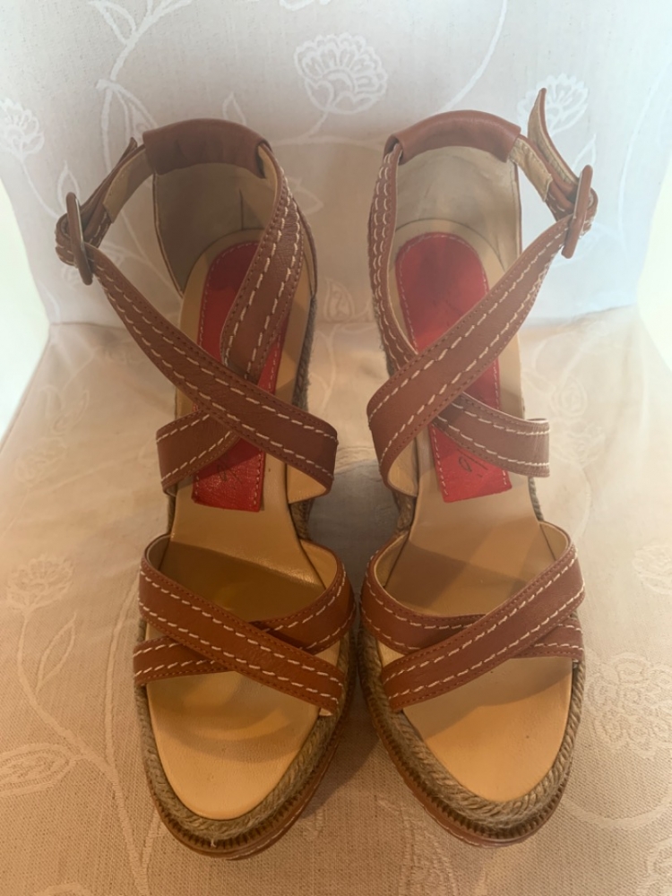 Paloma Barcelo Marilyn Wedge Sandals