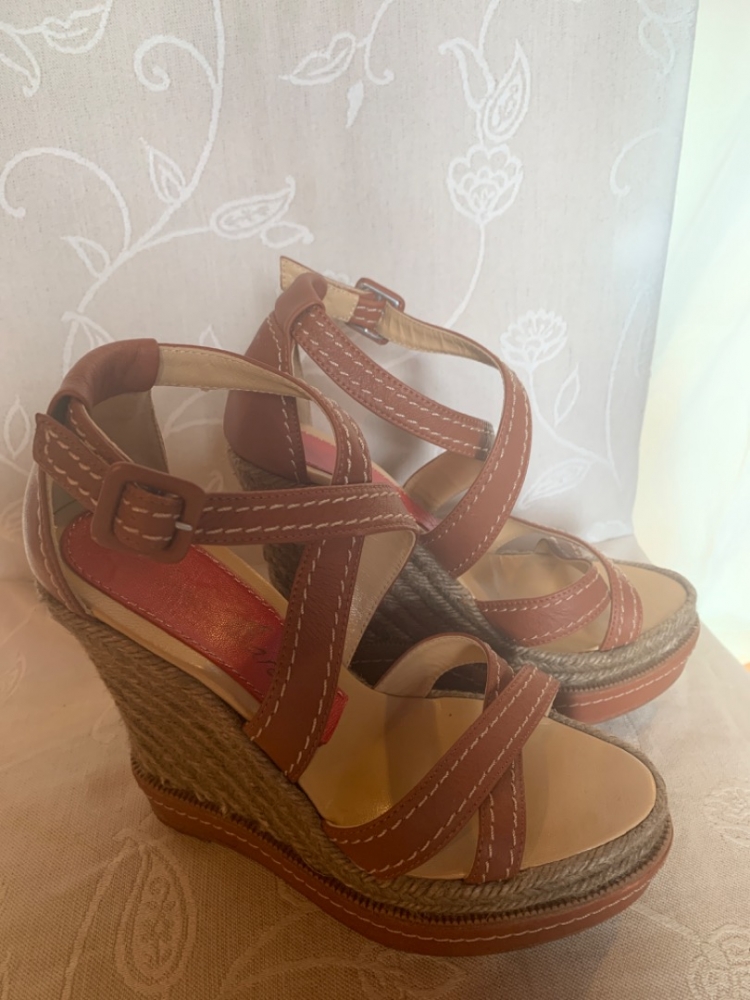 Paloma Barcelo Marilyn Wedge Sandals
