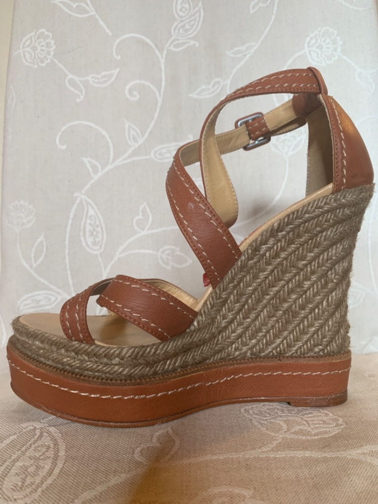 Paloma Barcelo Marilyn Wedge Sandals