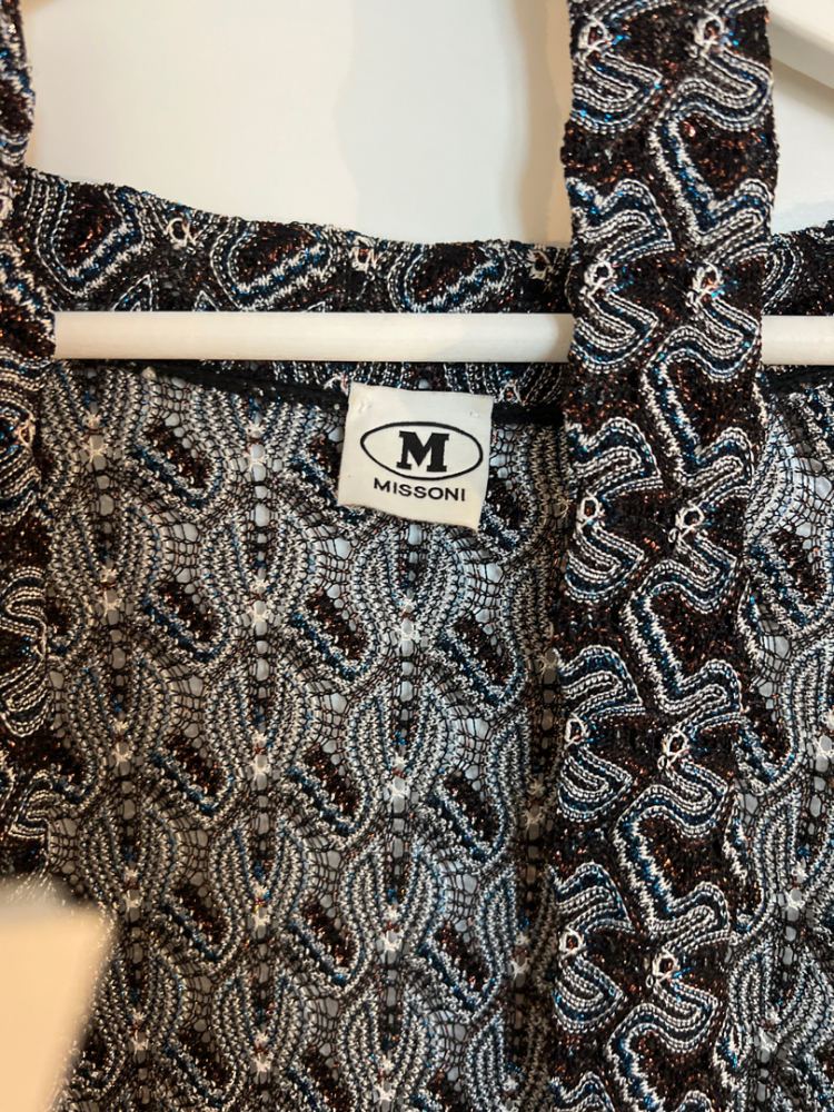 M Missoni Strickjacke mit Gürtel