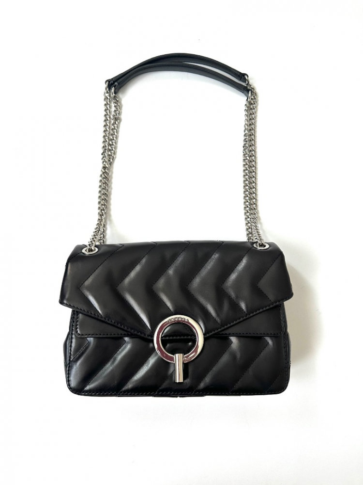 Sandro Sac à chaîne en cuir matelassé