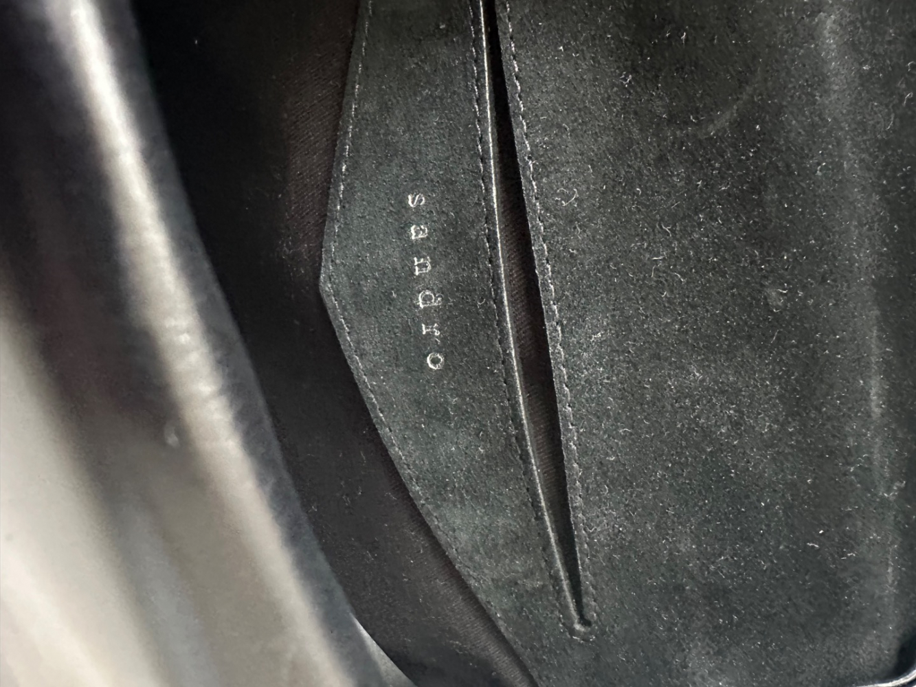 Sandro Sac à chaîne en cuir matelassé