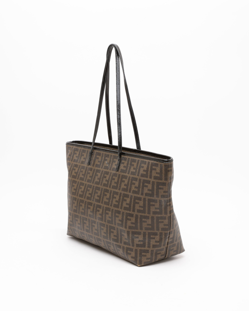 Fendi Zucca Roll Tote Bag