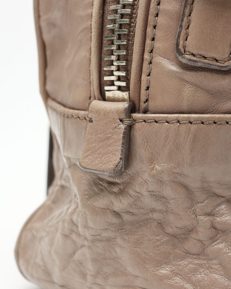 Prada Nappa Antique Boston Bag