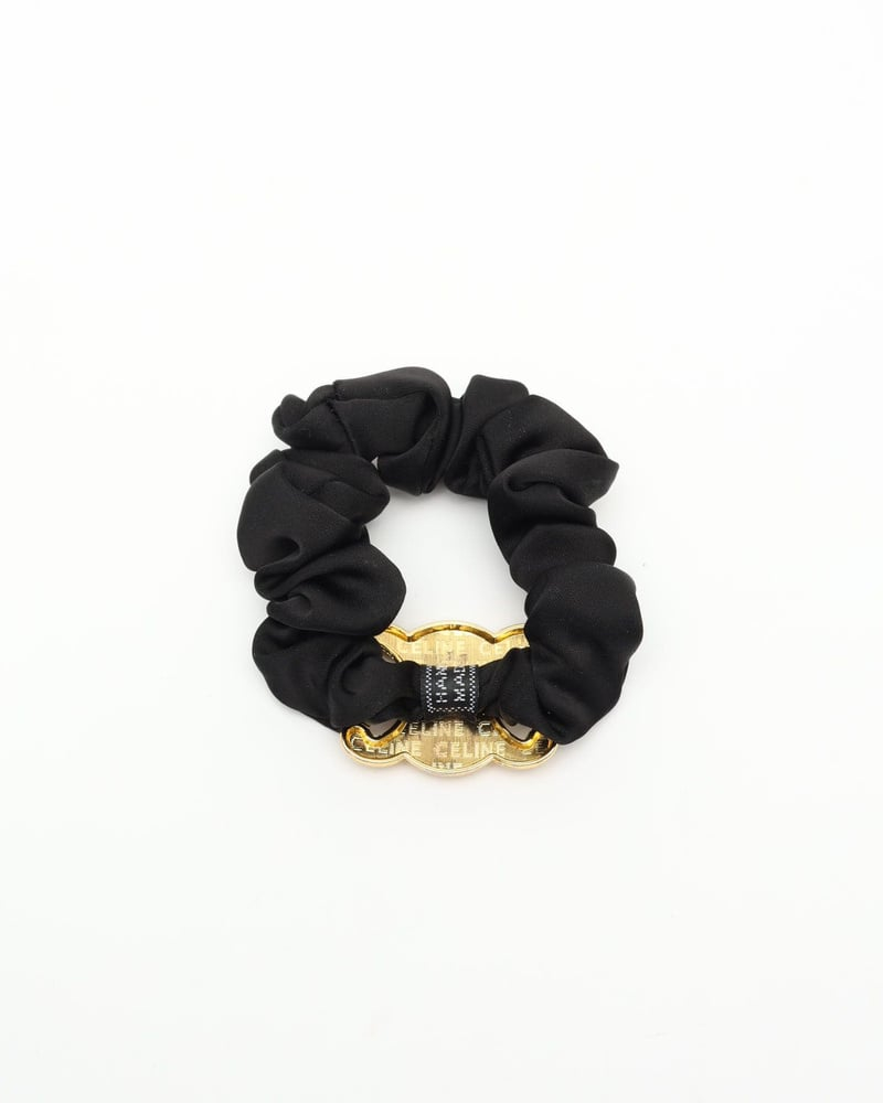 Celine Céline Triomphe Scrunchie