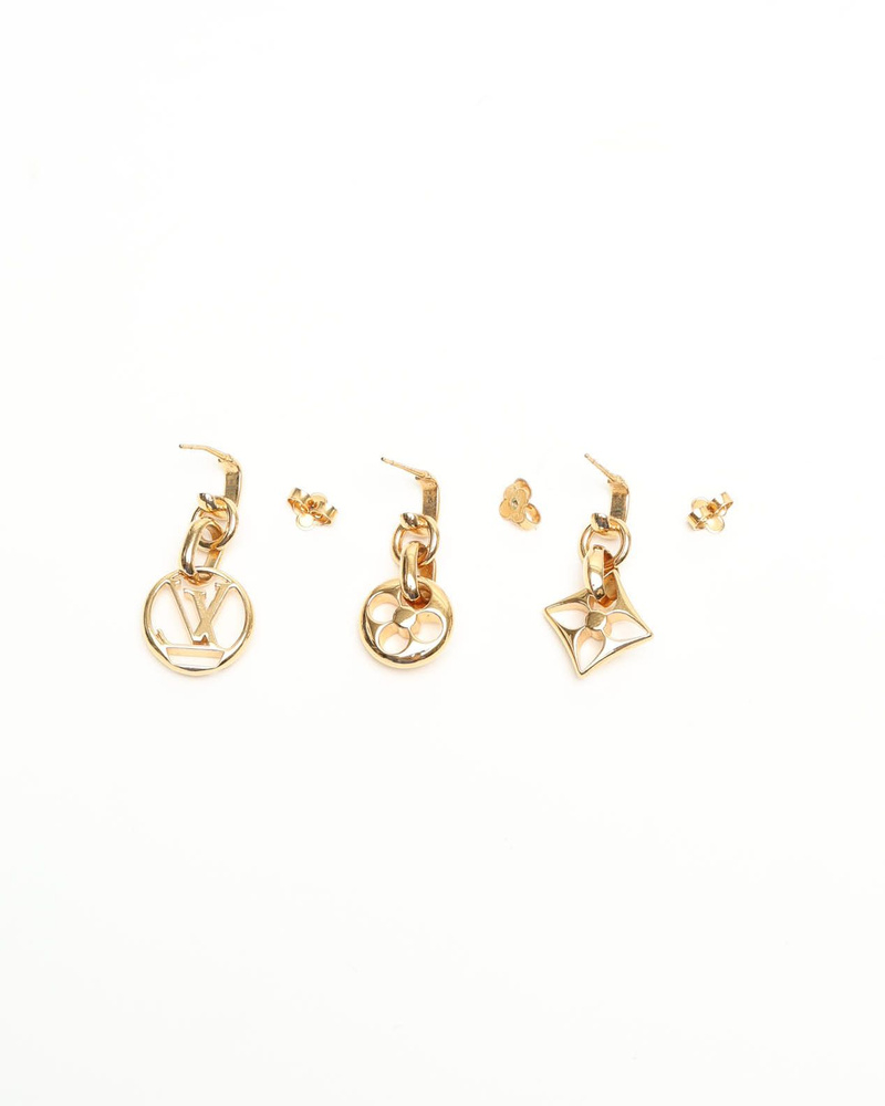 Louis Vuitton Blooming Hoop Earrings