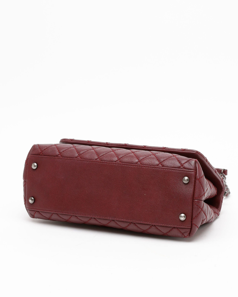 Chanel Small Caviar Top Handle Bag