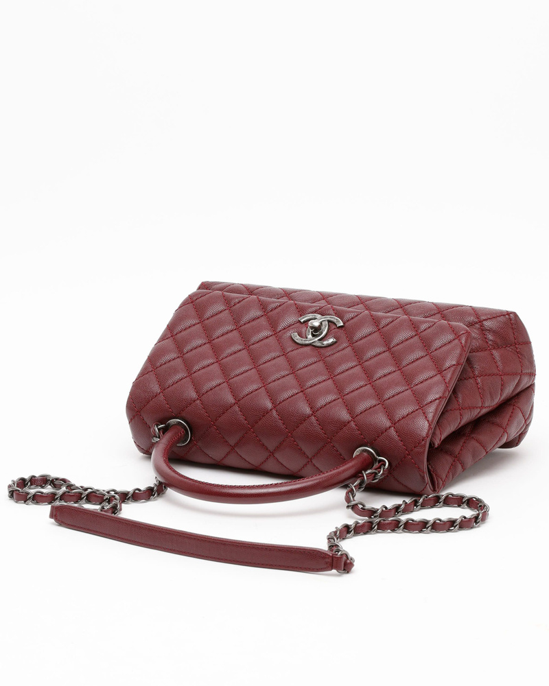 Chanel Small Caviar Top Handle Bag