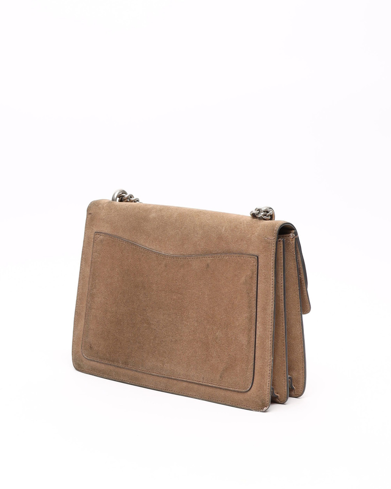 Gucci Medium Suede Dionysus Shoulder Bag