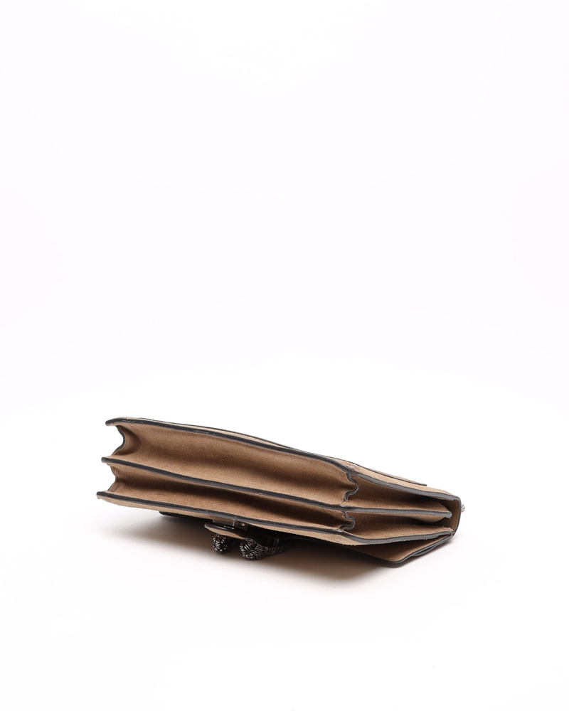 Gucci Medium Suede Dionysus Shoulder Bag