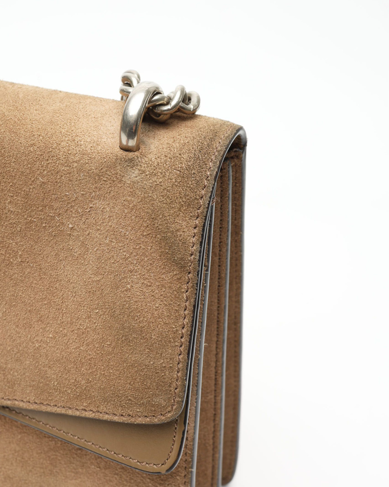 Gucci Medium Suede Dionysus Shoulder Bag