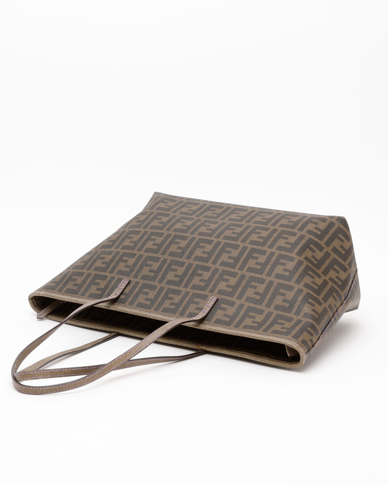 Fendi Zucca Roll Tote Bag