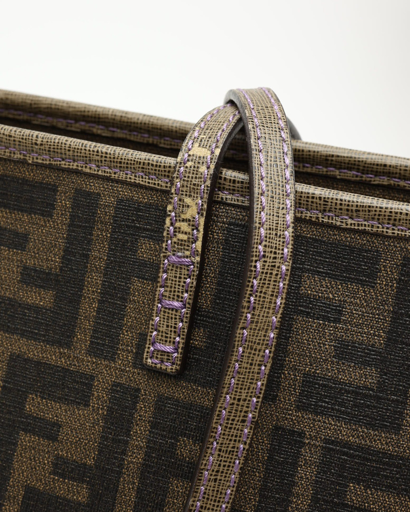 Fendi Zucca Roll Tote Bag