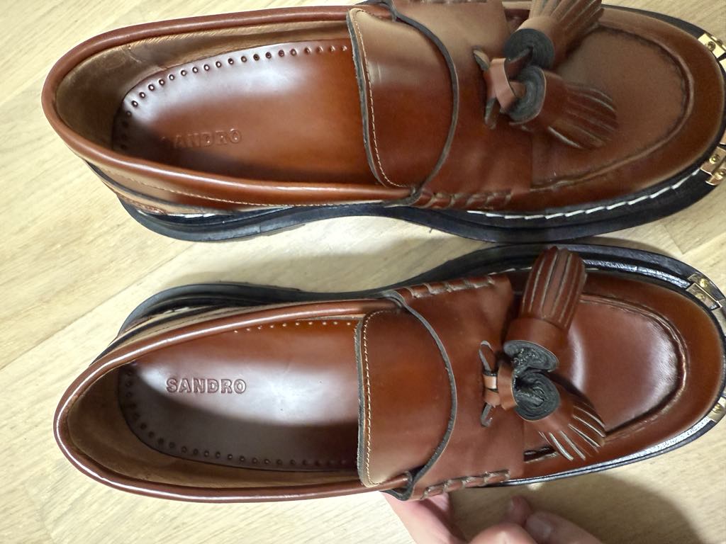 Sandro Leather loafers