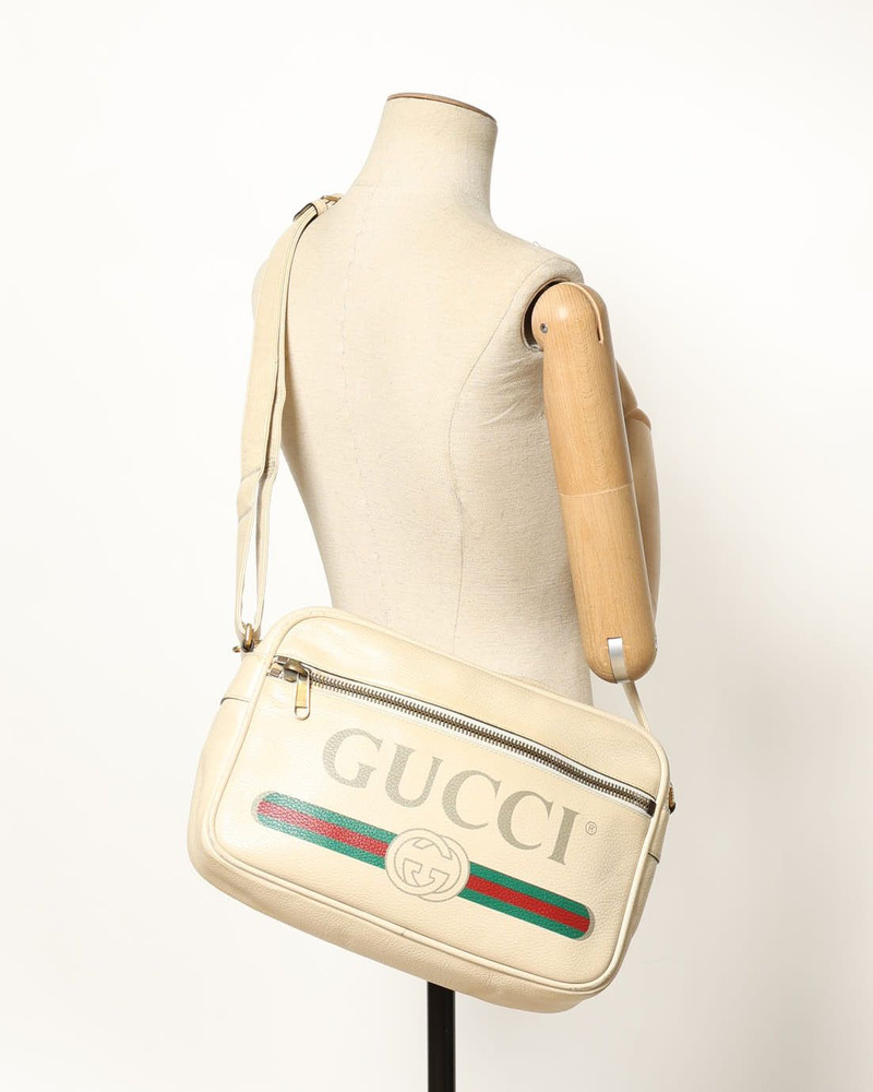 Gucci Logo Messenger Bag