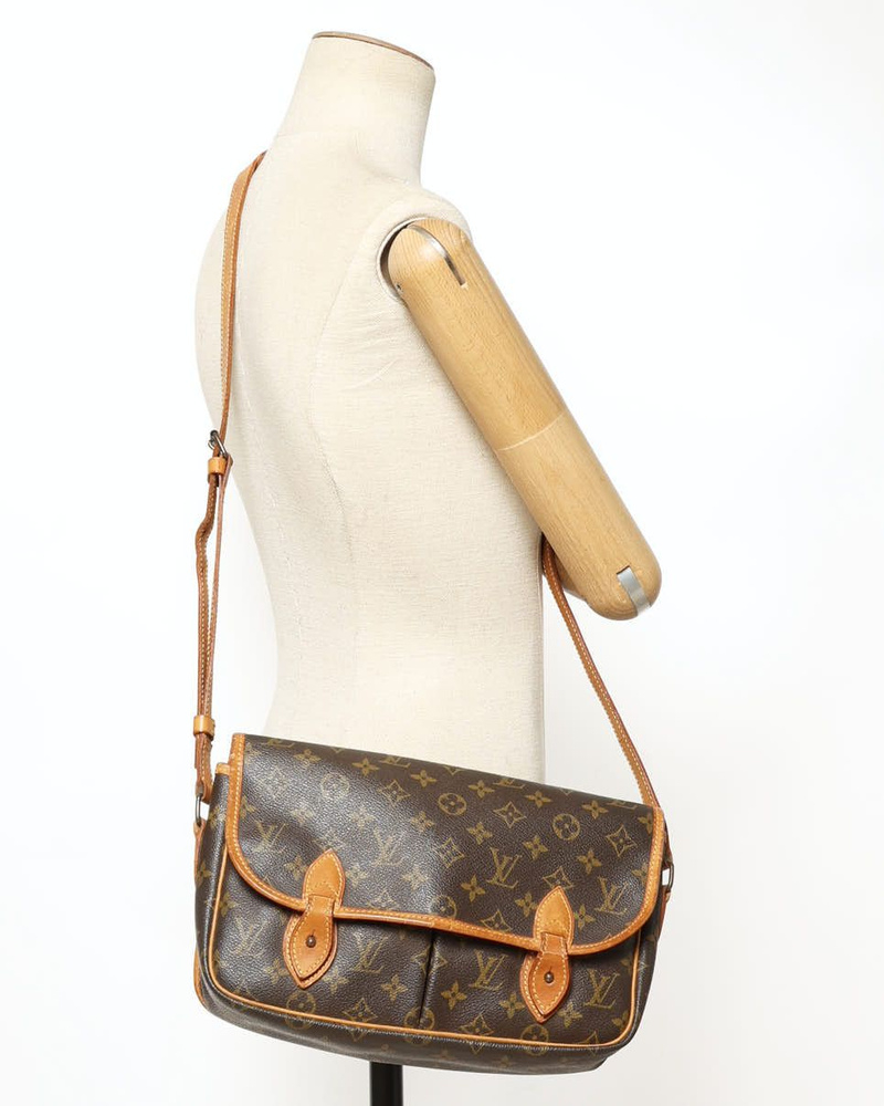 Louis Vuitton Monogram Gibeciere MM Bag